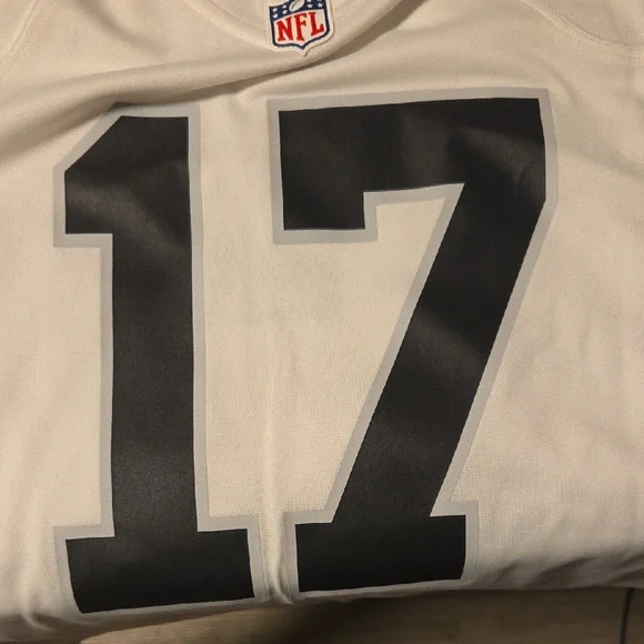 NFL White Jersey with Bold Black Numbers - Picture 4 of 10